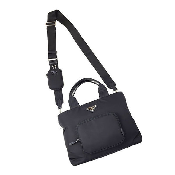Prada Tote Bag nylon Black - Picture 3 of 4